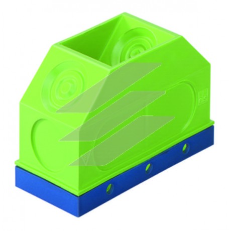 Стельовий випуск, 90х40х55мм, 10 вводів 22.5мм (d), Spelsberg